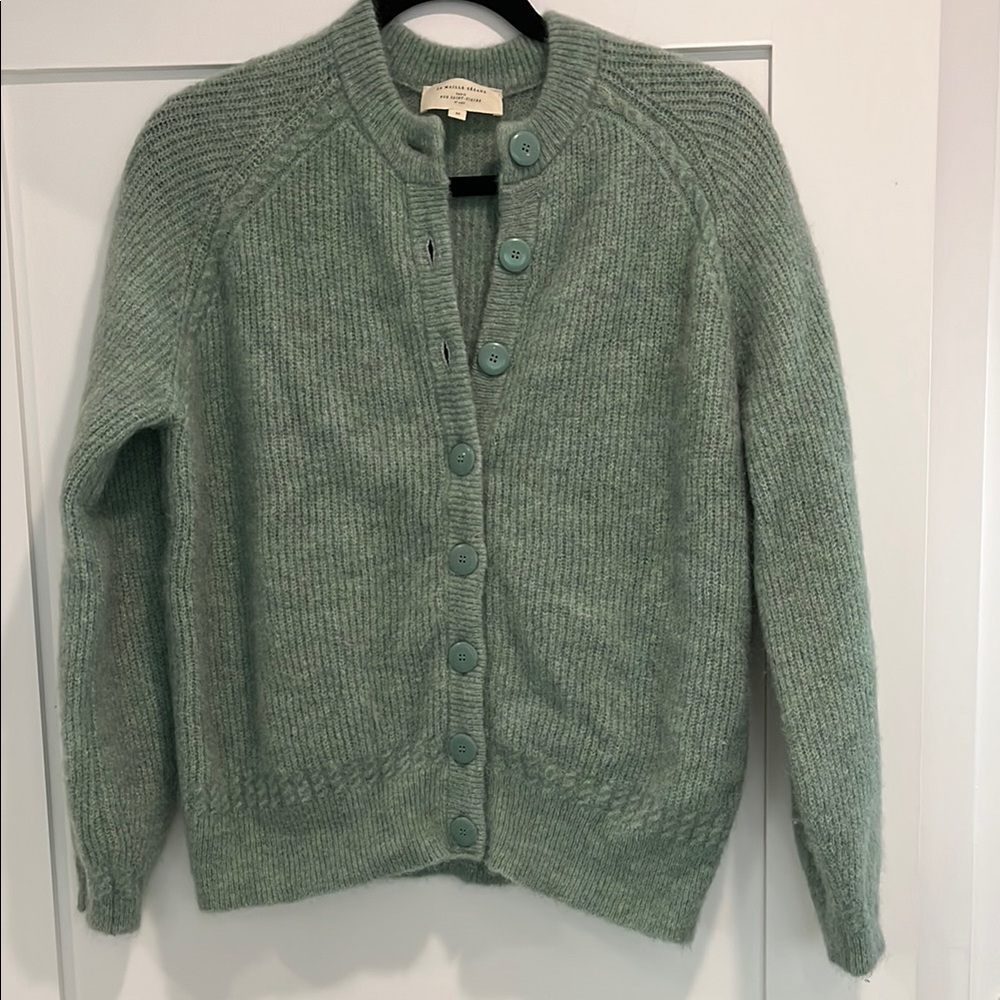 Sezane Othello Green Grey Medium